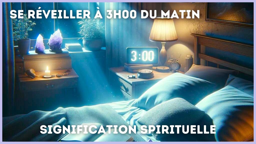 se réveiller à 3h du matin signification spirituelle