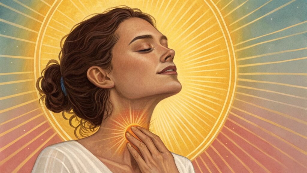 cou qui gratte signification spirituelle